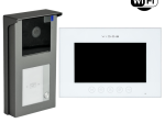 VIDOS X | S11-1 + M11W-X / M11B-X | WiFi  zestaw - monitor + stacja bramowa + osłona natynkowa D11