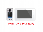Zestaw Monitor wideodomofonu Vidos M1021W + Stacja Bramowa wideodomofonu S1301D
